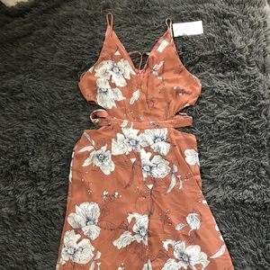 Flower Jumpsuit nwot